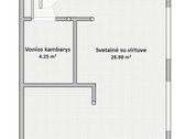 Parduodamas Butas Su Dviem Terasomis - nuotraukos Nr. 24