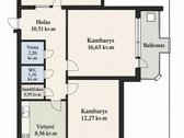 Parduodamas 3 Kambarių Butas Su Dviem - nuotraukos Nr. 28