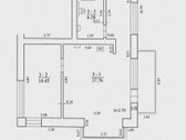 Parduodamas stilingai įrengtas 2 kambarių - nuotraukos Nr. 14
