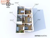 Parduodamas erdvus butas, išsidėstęs per du - nuotraukos Nr. 30