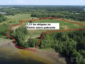 Parduodamas 7,11 ha sklypas Zarasų raj.,