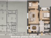 Parduodamas 3 kambarių butas Didlaukio g. 24, - nuotraukos Nr. 6