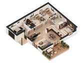 138 m² individualus namas projekte „sūkuriai“ - nuotraukos Nr. 18