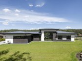 Išskirtinės architektūros namas prie upės - nuotraukos Nr. 6