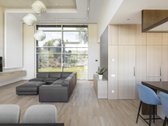 Išskirtinės architektūros namas prie upės - nuotraukos Nr. 15