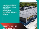 Nuomojamos 370 - 760 m² (galimybė jungti