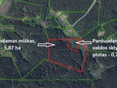 Parduodami, du įspūdingi sklypai Vienkiemių g - nuotraukos Nr. 5