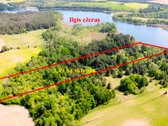 Didelis sklypas net su 103 m Ilgis ežero