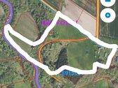 Parduodama sodyba su 8,75 ha. žemės sklypu,