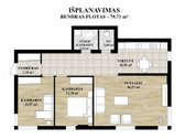 Parduodamas erdvus ir jaukus 3 kambarių butas - nuotraukos Nr. 19