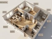 Katedros g. parduodama pusė namo su 2,37 arų