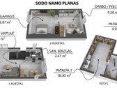 Parduodamas Jaukus Sodo Namas Su Pirtimi - nuotraukos Nr. 41