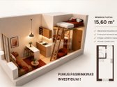 Parduodamas Nedidelis, Vieno Kambario Butas - nuotraukos Nr. 8