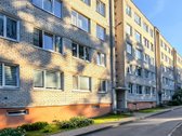 Miesto centre 2 kambarių butas su rūsiu
