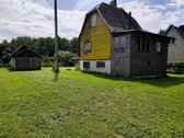 Parduodamas sodo sklypas su namu. Namas buvo