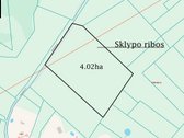 Erdvus 4 Ha Žemės Sklypas Strategiškai - nuotraukos Nr. 3