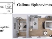Parduodamas 2 kambarių butas Klaipėdoje. - nuotraukos Nr. 5