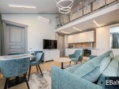 Modernus dviejų kambarių butas aukštomis - nuotraukos Nr. 2