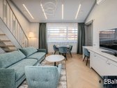 Modernus dviejų kambarių butas aukštomis - nuotraukos Nr. 5