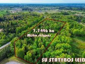 Parduodamas 7,7496 ha ūkinio miško sklypas