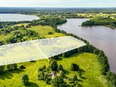 Išskirtinis 3,87 ha sklypas tarp dviejų ežerų