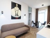 Išnuomojamas modernus 2 kambarių butas miesto