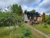 Parduodama sodyba. 37a. sklypas, namas po gaisro. - nuotraukos Nr. 3