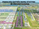 Parduodame gyvenamosios paskirties sklypus ,