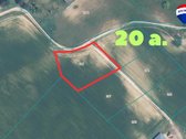 Parduodamas 20 a namų valdos sklypas Monio g.