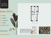 Parduodamas trijų kambarių butas su terasa - nuotraukos Nr. 2
