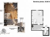 Parduodamas 1 Kambario Butas Su Vaizdu Į - nuotraukos Nr. 6