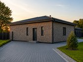 Modernus A++ Klasės Namas Su Klinkerio Fasadu