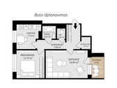 Šviesus, Šiltas 2 Kambarių Butas Eiguliuose - nuotraukos Nr. 9