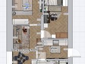 2 kambarių butas žaliame Vilniaus rajone su - nuotraukos Nr. 41
