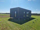 Modulinio namo gyvenamas plotas 40 m2, lubų - nuotraukos Nr. 3
