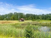 Erdvus Sklypas Su Dideliu Tvenkiniu, Pirtimi