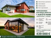 Parduodamas kokybiškai įrengtas 1 aukšto