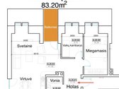 83,20 kv. m butas tiems, kurie ieško ne - nuotraukos Nr. 2