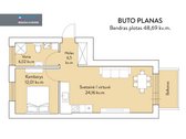 Parduodamas Jaukus 2 Kambarių Butas Pilaitėje - nuotraukos Nr. 31