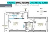 Parduodamas patogus Butas su dideliu balkonu - nuotraukos Nr. 20