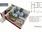 Parduodama Atnaujinta Pusė Namo Juodkrantėje - nuotraukos Nr. 31