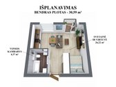 Parduodamas Jaukus Ir Šviesus 1,5 Kambario - nuotraukos Nr. 15