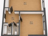 2 kambarių butas Baltupiuose prie pat miško - nuotraukos Nr. 14