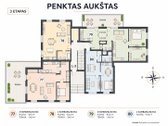 Parduodamas 43 Kv. M Butas Su Terasa Naujos - nuotraukos Nr. 17
