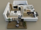 Parduodamas A++ klasės 2 aukštų modernus - nuotraukos Nr. 7