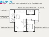 Parduodamas Erdvus 2 Kambarių Butas Su Kvapą - nuotraukos Nr. 30