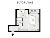 Parduodamas Pilnai Įrengtas 1 Kambario Butas - nuotraukos Nr. 19