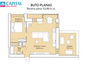 Išnuomojamas butas su erdvia terasa ant stogo - nuotraukos Nr. 22