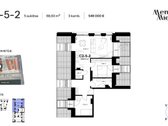 „Memelio mieste“ parduodamas 68,63 m² - nuotraukos Nr. 13