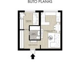 Nuomojamas Jaukus 2 Kambarių Butas Su Baldais - nuotraukos Nr. 2